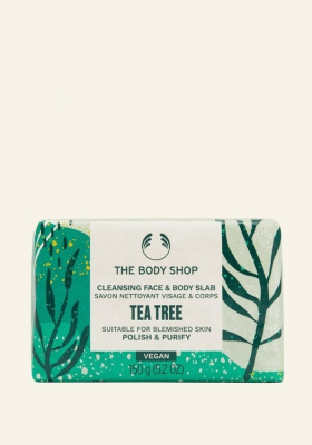 Tea Tree Cleansing Face & Body Slab 150 G