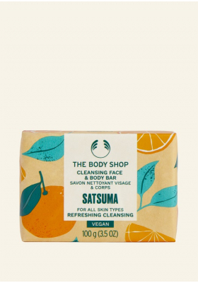 Satsuma Cleansing Face & Body Bar 100 G