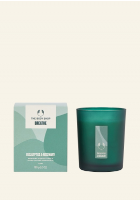 Breathe Eucalyptus & Rosemary Renewing Scented Candle 180 G